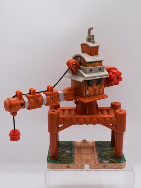 2010 Wooden Railway Thomas Train Ol Wheezy the Logging Crane Magnet RARE